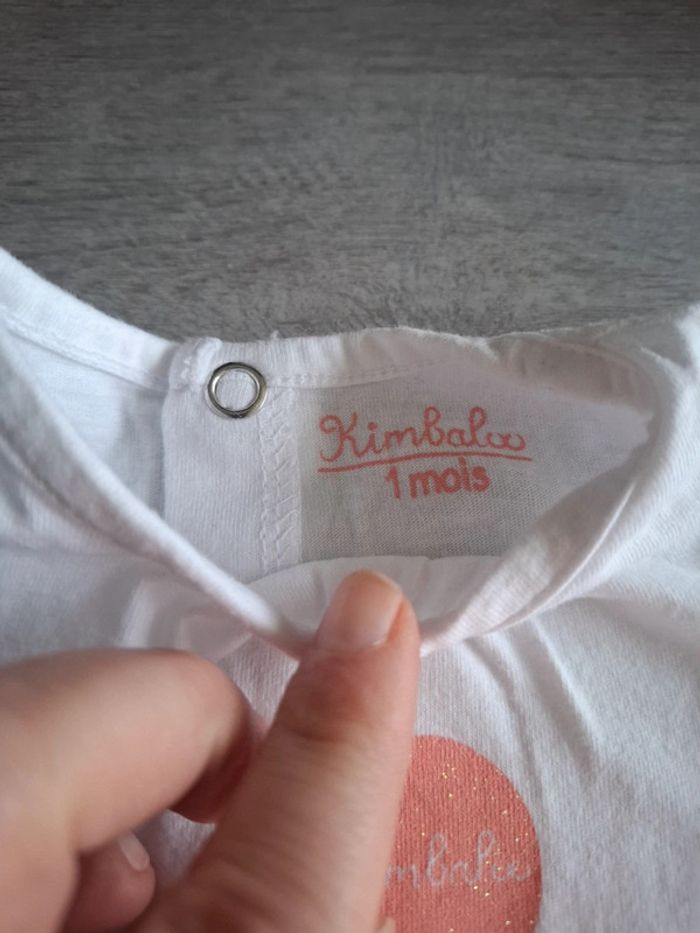 Ensemble 1 mois pantalon et t-shirt - photo numéro 5