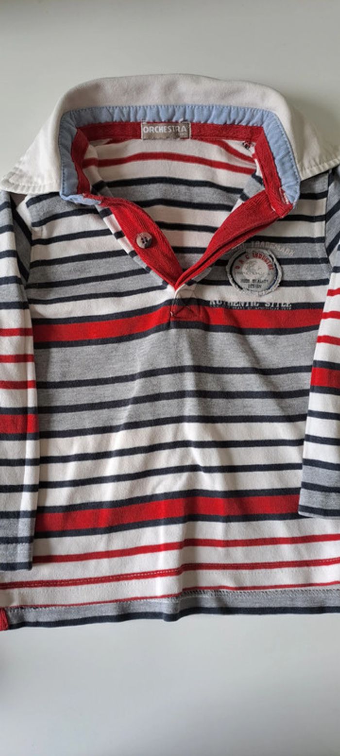 Lot de 2 polos manches longues - photo numéro 4