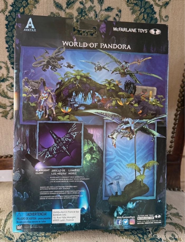 NEUF Coffret figurines Avatar Jake Sully et Banshee Ikran créature Pandora Navi - photo numéro 3