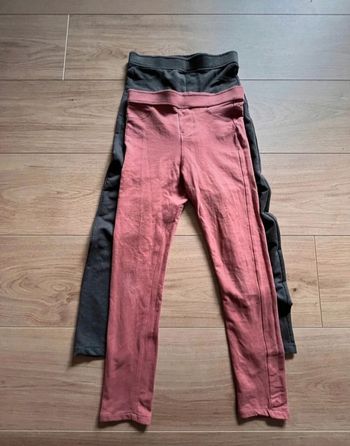 2 legging épais fille 8 ans