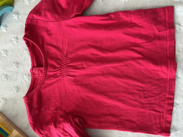 teeshirt manches longues fuchsia 18 mois vertbaudet - photo numéro 6