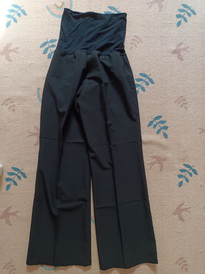 Pantalon droit noir petite femme enceinte grossesse xanaka 36 - photo numéro 2
