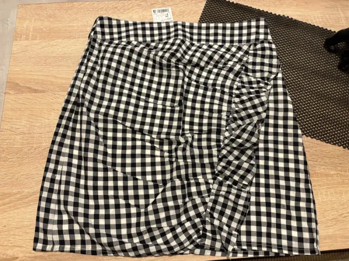 Jupe à carreaux taille 34