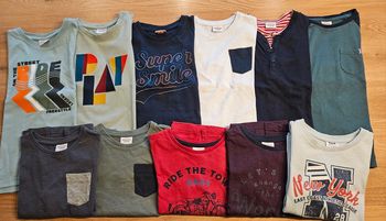 Lot de 11 t-shirts manches longues, taille 4 ans, H&M