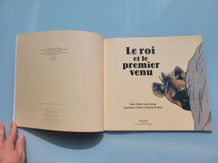 Livre couverture souple, l'école des loisirs 🦁 Le Roi et le premier venu 🦁 6-8 ans - photo numéro 4