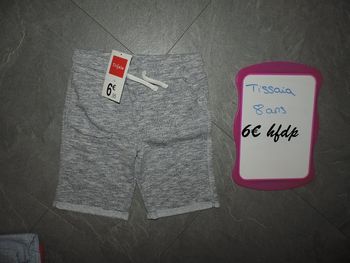 short tissaia taille 8 ans