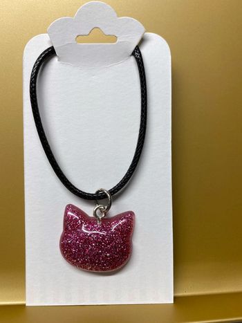 Collier tête de chat 🐱