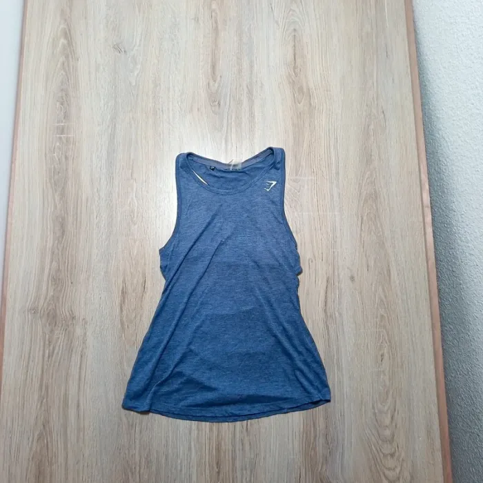 Hauts gymshark femme violet bleu  débardeur M