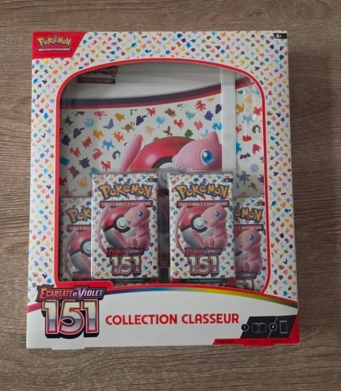 Pokemon coffret classeur 151