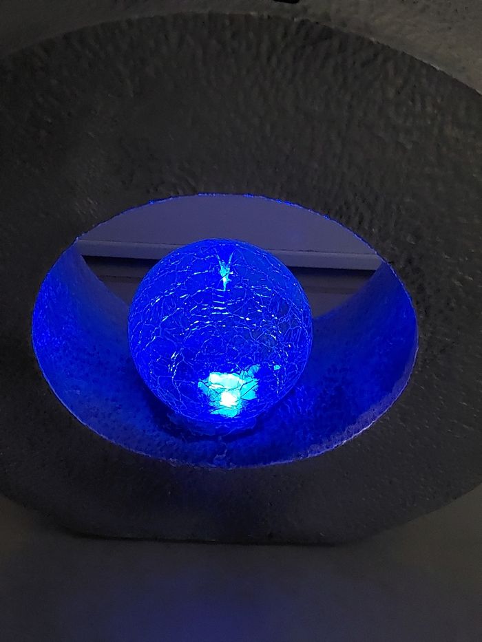 Lampe éclairage bleu