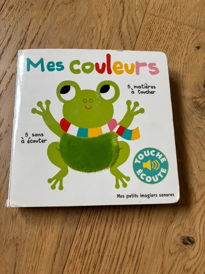 Mes petits imagiers sonores mes couleurs