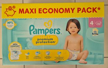 Couches pampers prenium protection T4