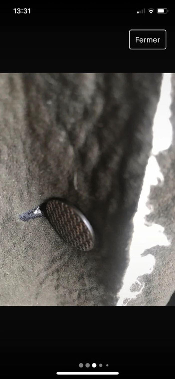 #manteau court #veste #polaire #J.MOURA #taille4 - photo numéro 3