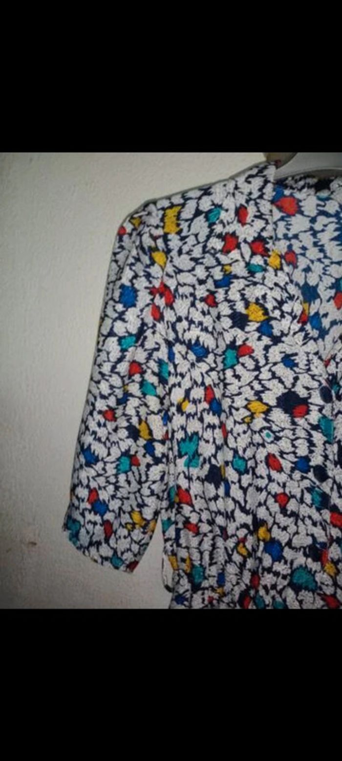 Robe vintage à motif - photo numéro 5