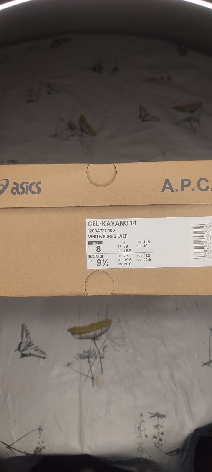 Asics A.P.C x Gel Kayano 14 - photo numéro 7