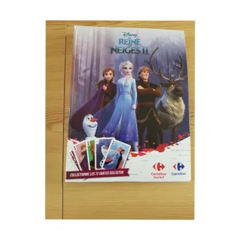 Classeur + cartes reine des neiges 🔄
