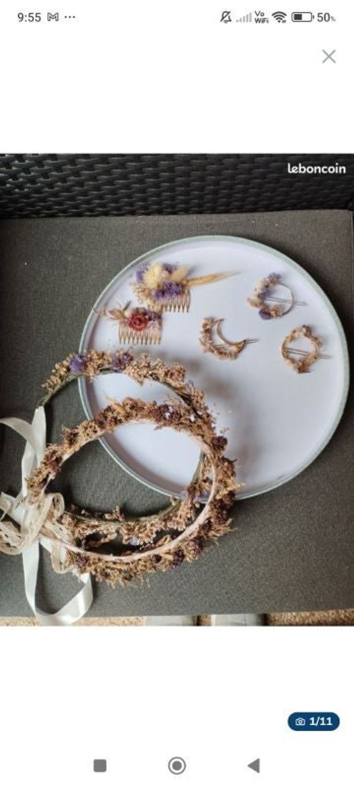 Accessoires fleurs séchées