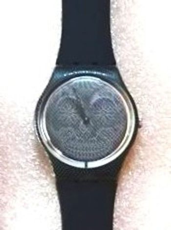 Montre SWATCH Collecteur Vintage "Time Never Dies Black"