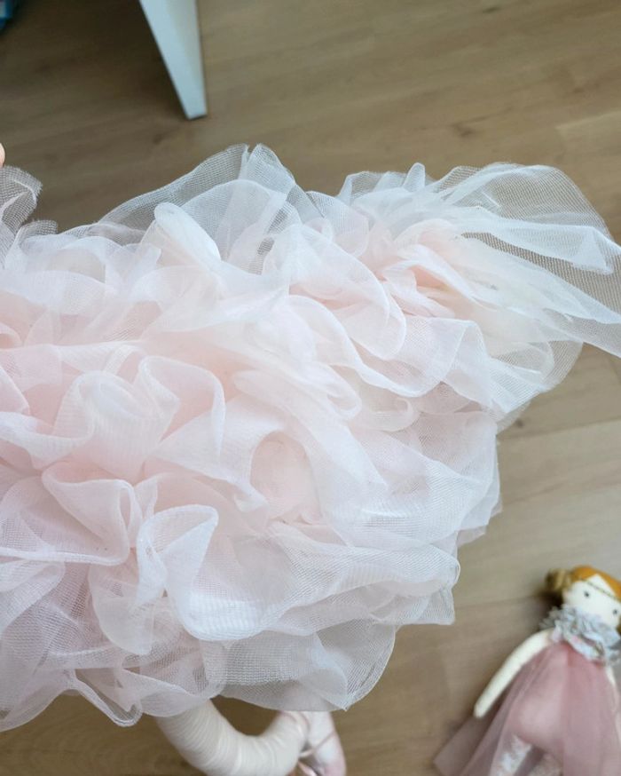 Lot peluches elegantes 2 cygnes ,1 souris et 2 poupees maison du monde - photo numéro 16