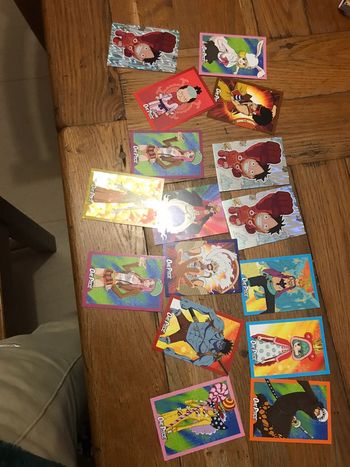 Lot de carte panini one pièce