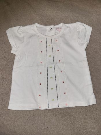 T-shirt bébė fille 12 mois