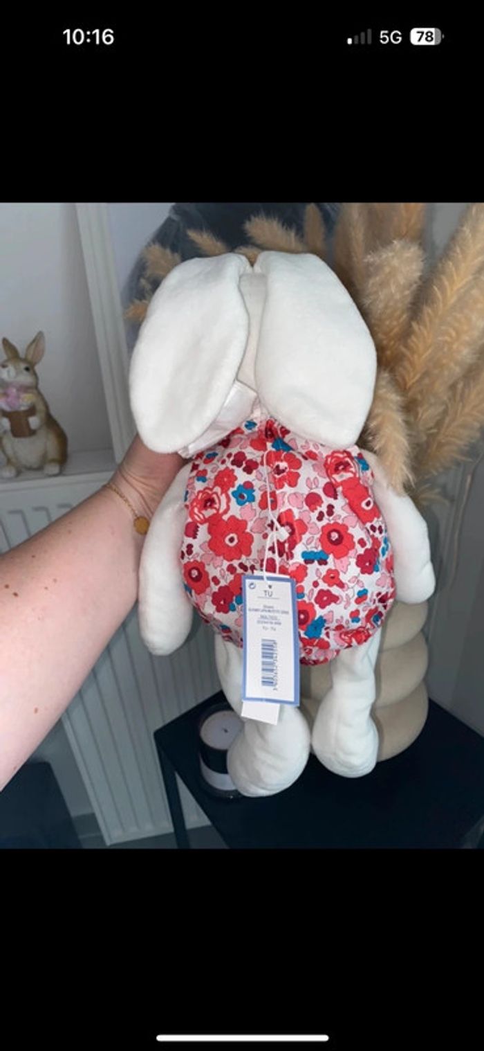 Doudou lapin jacadi bloomer - photo numéro 4