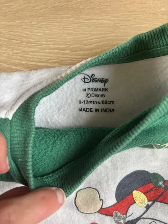 Pull Noël Primark Disney Mickey 12 mois - photo numéro 2