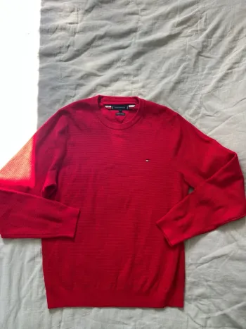 Pull rouge tommy hilfiger