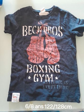T-shirt fille 6/8a 122/128cm