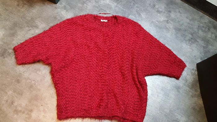 Pull tout doux bordeaux 💓 - photo numéro 2