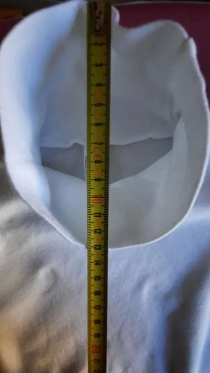 Sous pull blanc T. 12 - photo numéro 8