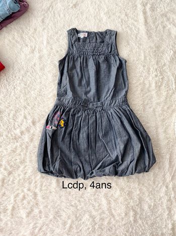 Robe Lcdp bleu jean 4a