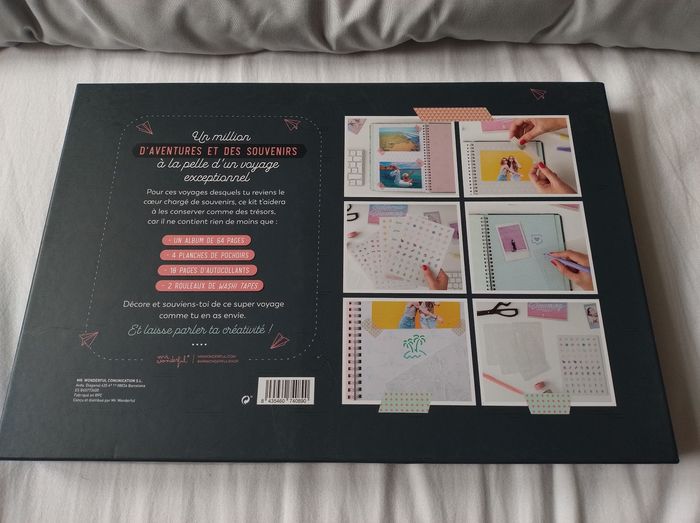 Coffret scrapbooking Album de voyage a personnaliser - photo numéro 2