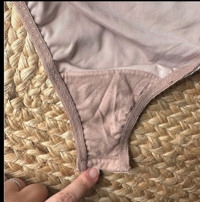Body en velours rose gold femme taille 95B - photo numéro 8