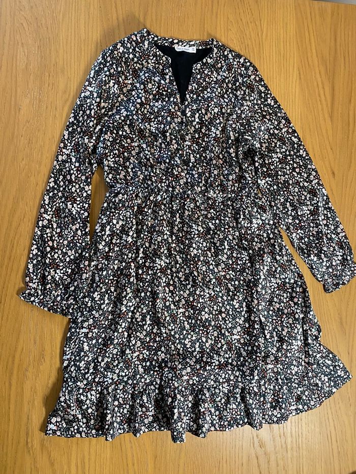 Eden et Victor Robe doublée fleurie Taille 10 ans - photo numéro 2