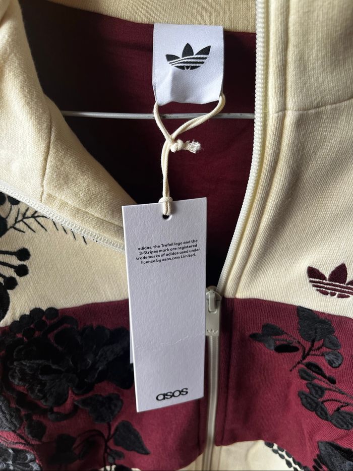 Adidas Originals x ASOS - Veste de survêtement à fleurs brodées - photo numéro 4