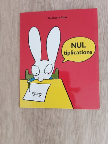 Livre sur les tables de multiplication 