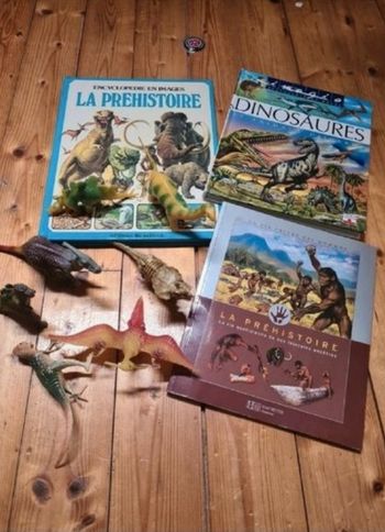 Lot dinosaures/ préhistoire