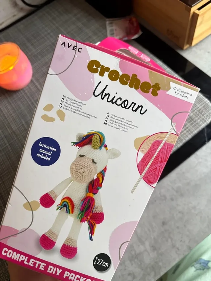 Crochet licorne - photo numéro 3