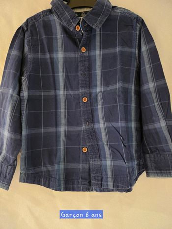 Chemise ML 6 ans