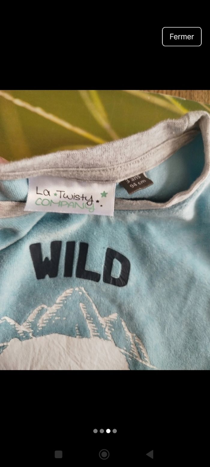 Pyjama 3 ans neuf - photo numéro 2