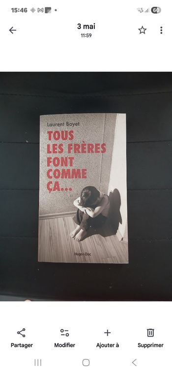 Livre  Tous les frères font comme ça 