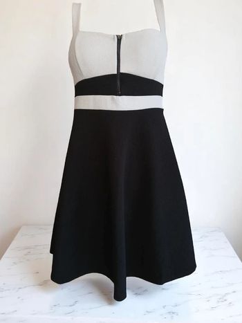 Robe patineuse bicolore