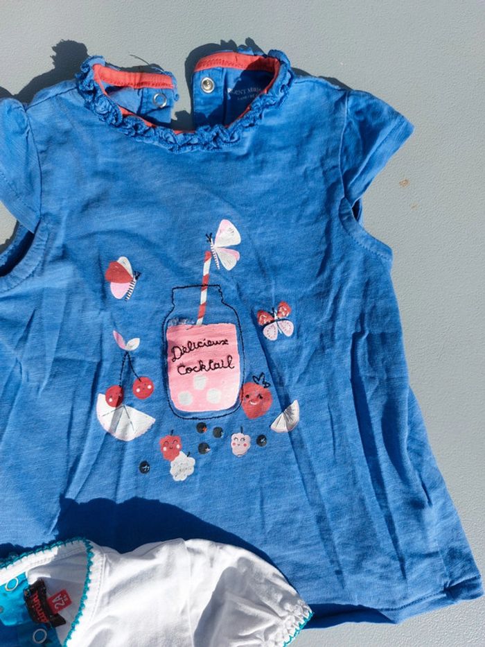 Lot 3 t-shirts catimini sergent major - photo numéro 6