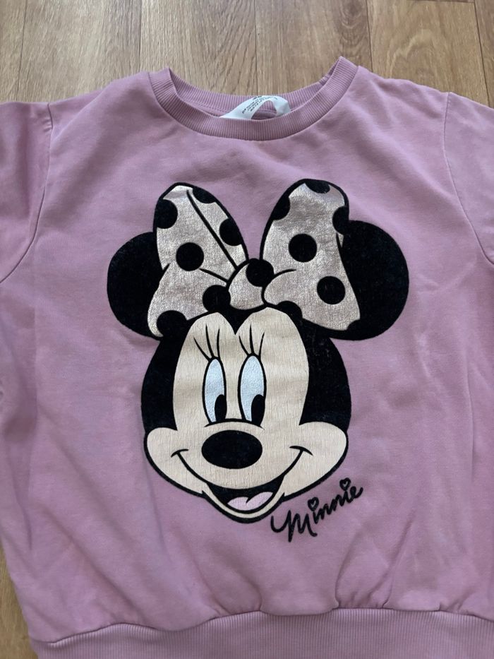 Jogging rose Minnie fille 5/6 ans - photo numéro 3