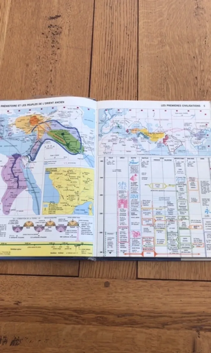 Livre atlas géographique et historique - photo numéro 5
