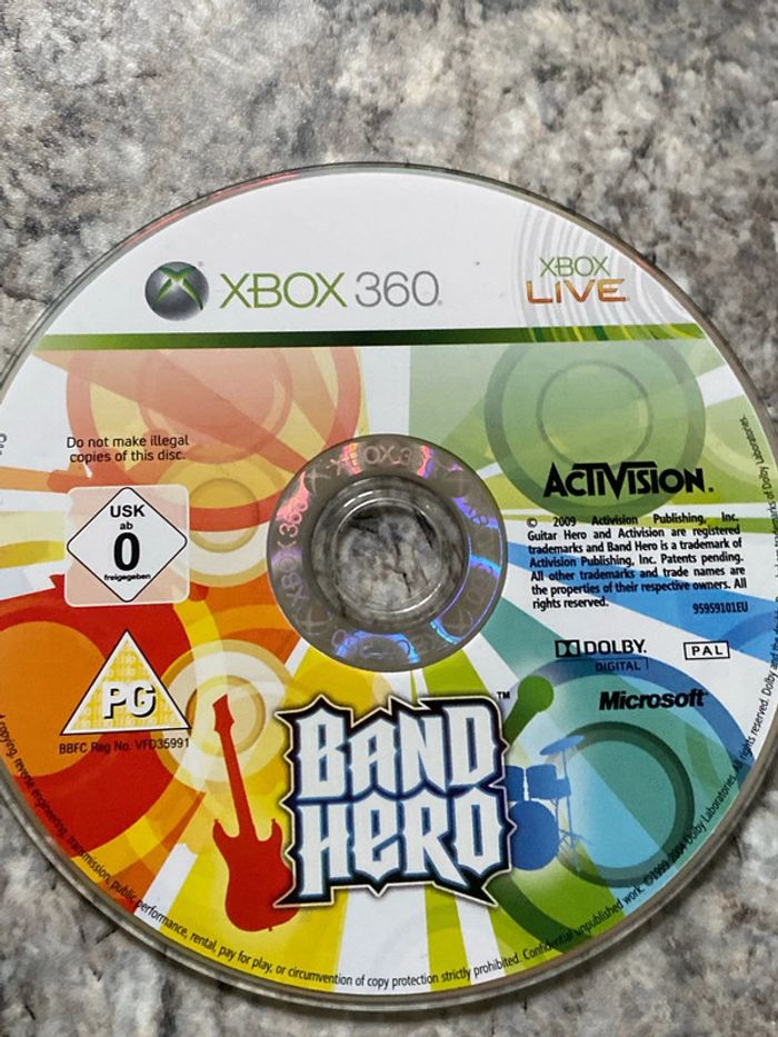 Band hero Xbox 360 - photo numéro 2