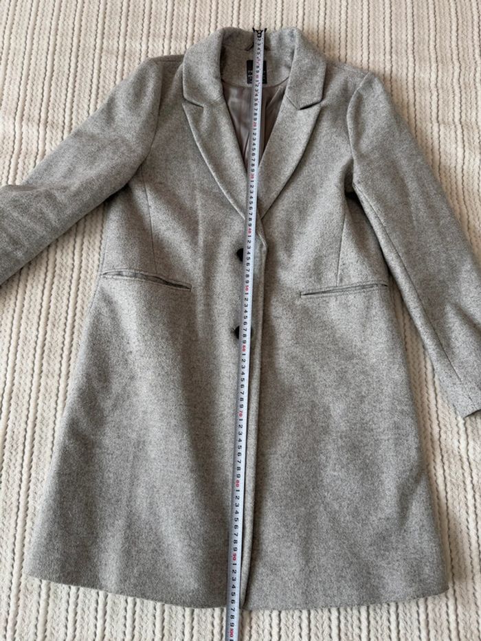 Manteau long gris / Taille 40 - photo numéro 12