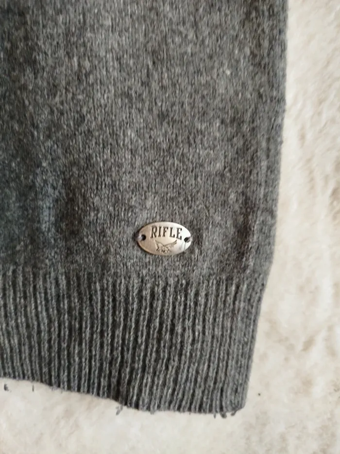 Pull à col camionneur vintage Rifle - photo numéro 6