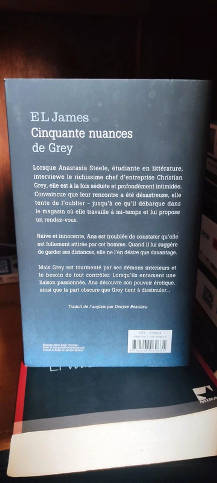 Cinquante nuances de Grey - EL James - photo numéro 2